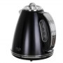 Adler | Kettle | AD 1343b | Electric | 2200 W | 1.5 L | Stainless steel | 360° rotational base | Black - 5